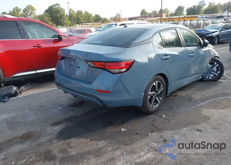 2025 Nissan Sentra Sv from USA, damaged, VIN 3N1AB8CVXSY317705